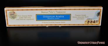 Marco Polo’s Treasures Räucherstäbchen Olibanum Arabia 30 g